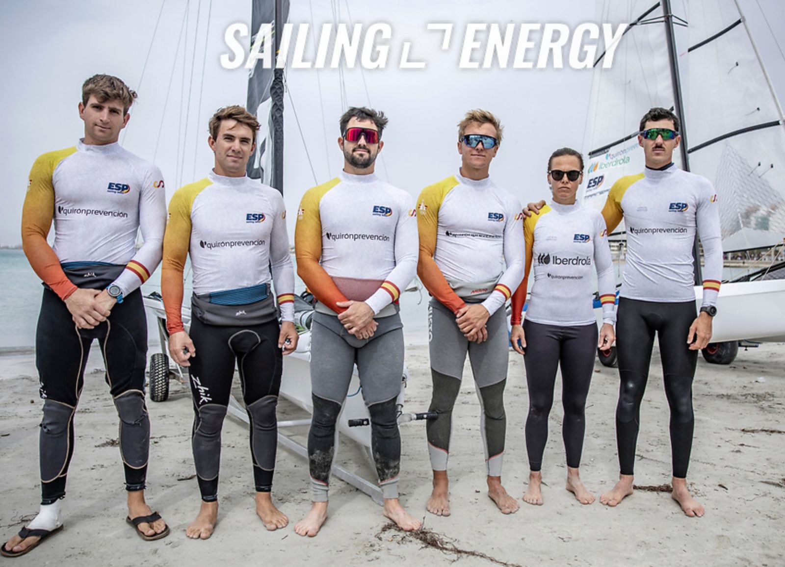 ESP Sailing Team retrato de grupo